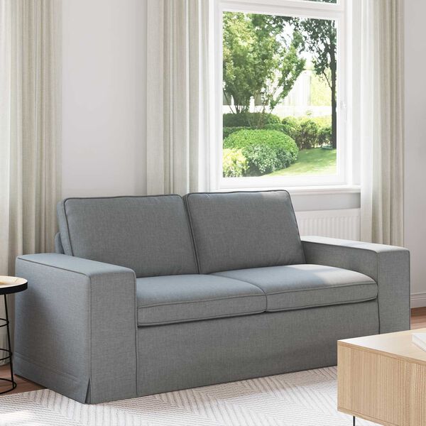 vidaXL Sofa Jasnoszary 182 x 80 x 82 cm tkanina