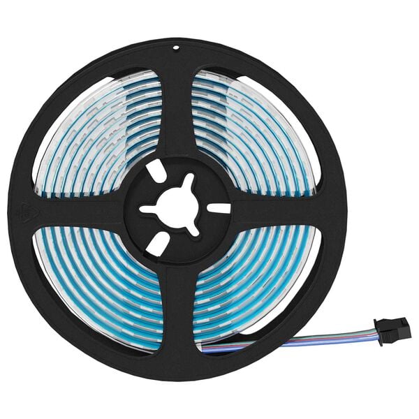 vidaXL Taśma LED 4 pcs Czarny i przezroczysty 210 x 0,8 x 0,3 cm