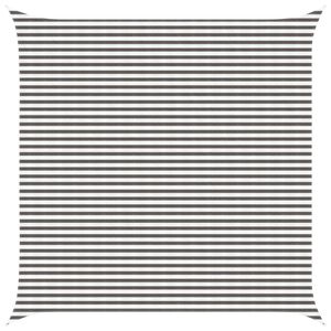 vidaXL Żagiel przeciwsłoneczny Jasnoszary i biały. 5 x 5 m HDPE