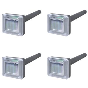 vidaXL Solarny deratyzator 4 sztuki.