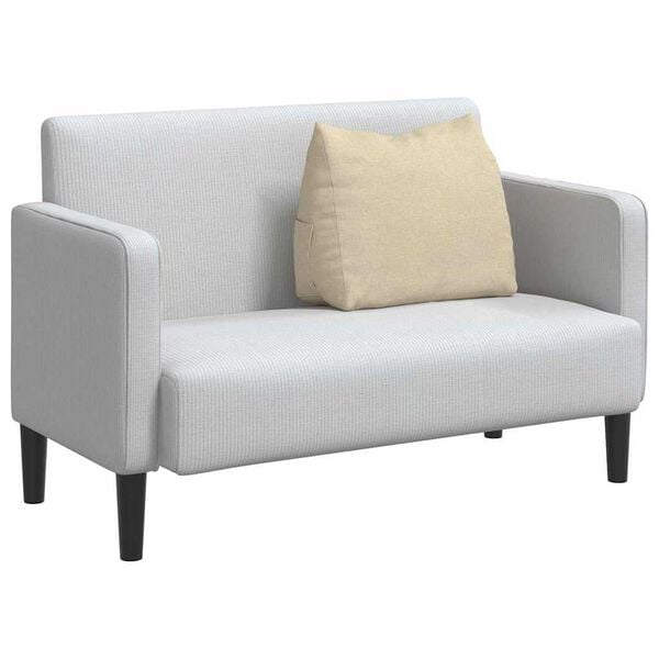 vidaXL Poduszka na plecy Kremowy 60 x 20 x 50 cm tkanina