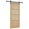 vidaXL Drzwi przesuwne ORKDAL naturalny 86 x 198,5 cm