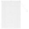 vidaXL Żaluzja okienna z zasłonami Biały Aluminium