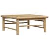 vidaXL Stolik ogrodowy, 65x65x30 cm, bambusowy