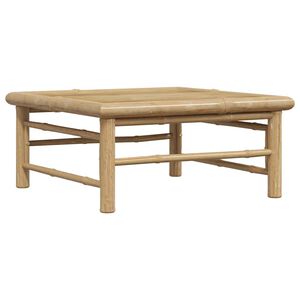 vidaXL Stolik ogrodowy, 65x65x30 cm, bambusowy