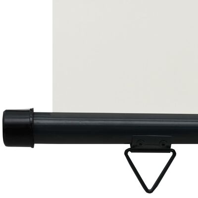 vidaXL Markiza boczna na balkon, 85x250 cm, kremowa