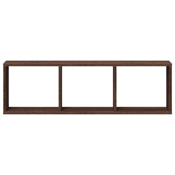 vidaXL P&oacute;łka ścienna, 100x16x30 cm, brązowy dąb