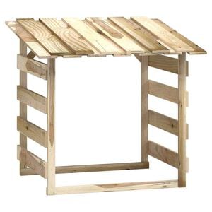 vidaXL Pergola ogrodowa z daszkiem, 100x90x100 cm, drewno sosnowe