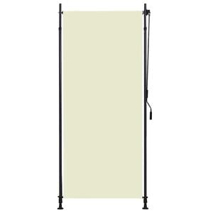 vidaXL Roleta zewnętrzna, 100x270 cm, kremowa