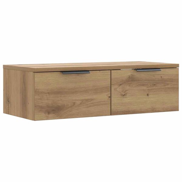 vidaXL Szafka ścienna, dąb artisan, 68x30x20 cm