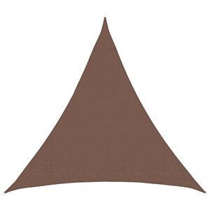 vidaXL Żagiel przeciwsłoneczny brązowy 2 x 2 x 2 m HDPE