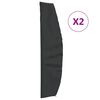 vidaXL Pokrowce na parasol ogrodowy, 2 szt., 265x50/70/40 cm, Oxford