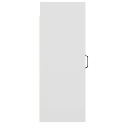 vidaXL Szafka wisząca, biała, 34,5x34x90 cm