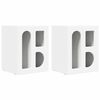 vidaXL Stolik nocny 2 pcs Biały 40 x 35 x 50 cm