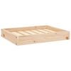 vidaXL Legowisko dla psa, 61,5x49x9 cm, lite drewno sosnowe