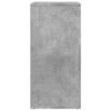 vidaXL Szafka, szarość betonu, 79x38x80 cm, materiał drewnopochodny