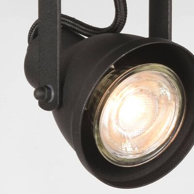 LABEL51 Reflektor z 1 żarówką LED Max, 9x9x13 cm, czarny