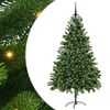 vidaXL Choinka z 300 diodami LED z podstawą Zielony 180 cm PE