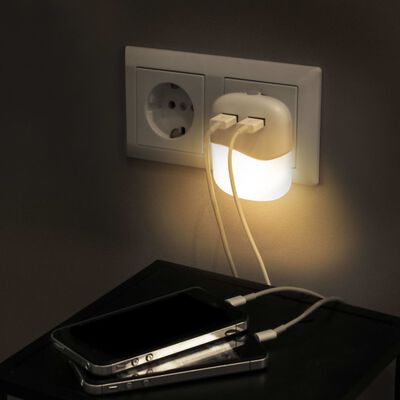 Smartwares Lampka nocna LED, 6,3 x 5,7 x 11,4 cm