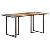 vidaXL St&oacute;ł jadalniany, 160 cm, lite drewno z odzysku