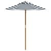 vidaXL Parasol ogrodowy dla dzieci, na drewnianym słupku, &Oslash;120x140 cm