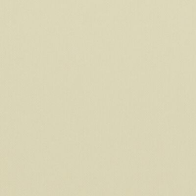 vidaXL Parawan balkonowy, kremowy, 90x500 cm, tkanina Oxford