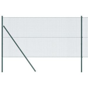 vidaXL Ogrodzenie z spawanej siatki do mocowania w ziemi 25 x 1,2 m