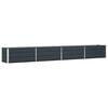 vidaXL Donica Antracyt 385 x 50 x 45 cm Stal Galwanizowana