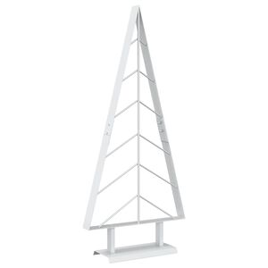 vidaXL Metalowa choinka ze stojakiem KUOPIO 90 cm Stal Biały