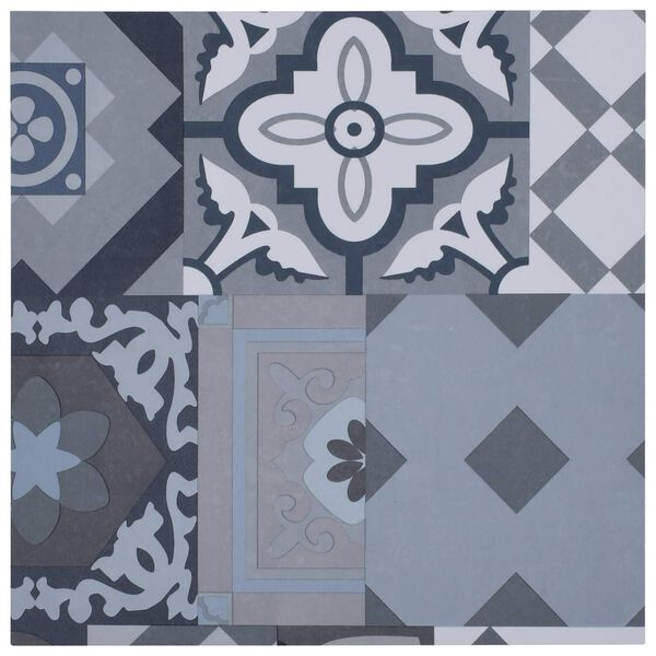 vidaXL Deski podłogowe 55 pcs Wielokolorowe 5,11 m&sup2; PVC