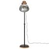 vidaXL Lampa stojąca, 25 W, srebro vintage, 30x30x100-150 cm, E27