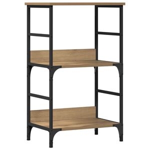 vidaXL Szafka na książki, dąb artisan, 50x33x82 cm