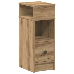 vidaXL Szafka nocna z szufladą Artisan Oak 25x31x66 cm