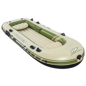 Best Way Pontony dmuchane Beżowy 350 x 140 x 46 cm PVC