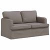 vidaXL Sofa 2 pcs Ciemnoszary 144 x 80 x 85 cm tkanina