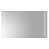 vidaXL Lustro łazienkowe z LED, 50x30 cm