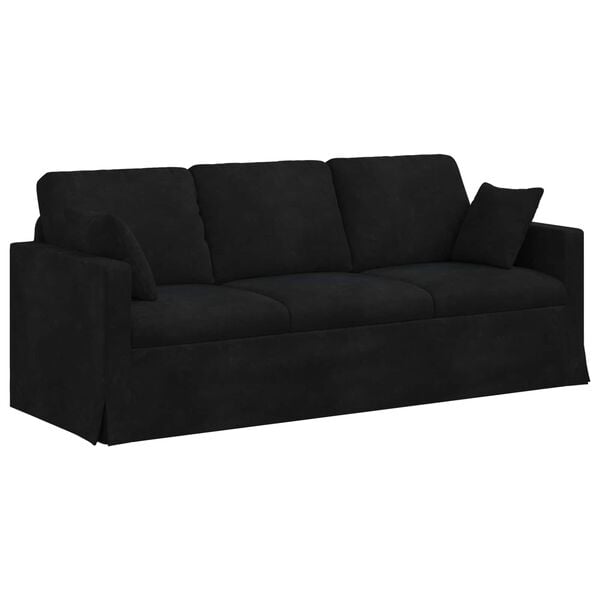 vidaXL Sofa Czarny