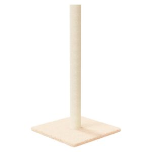 vidaXL Drapak dla kota, kremowy, 35x35x70 cm