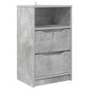 vidaXL Stolik nocny Betonowy szary 40 x 30 x 467 cm