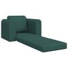 vidaXL Sofa Bed Ciemna zieleń 98 x 71 x 83 cm tkanina