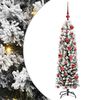 vidaXL Sztuczna choinka Zielony 120 cm PVC, stal i plastik