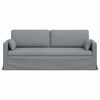 vidaXL Sofa Jasnoszary