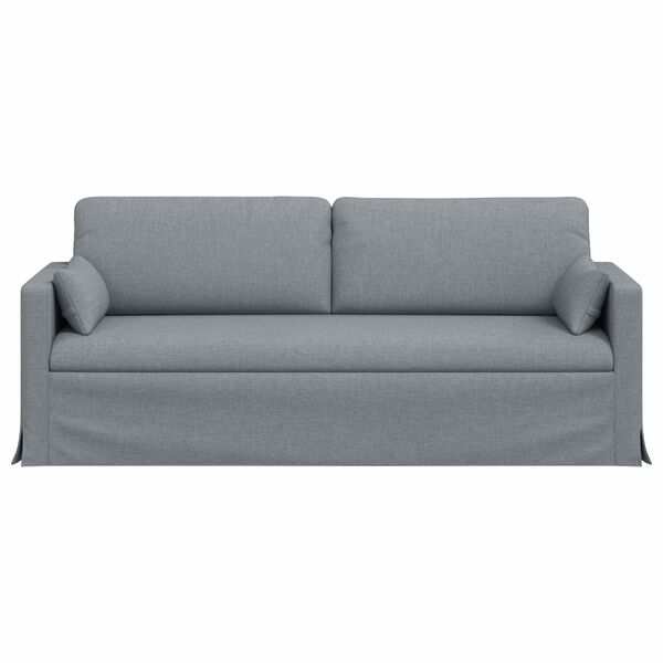 vidaXL Sofa Jasnoszary