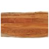 vidaXL Blat stołu, 100x60x3,8 cm, drewno akacjowe, naturalna krawędź