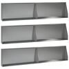 vidaXL Mur oporowy 6 szt. 100 x 12 x 40 cm Stal ocynkowana srebrny