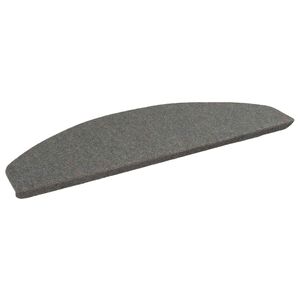 vidaXL Samoprzylepne maty na schody 15 pcs Szary 80 x 28 x 3,5 cm