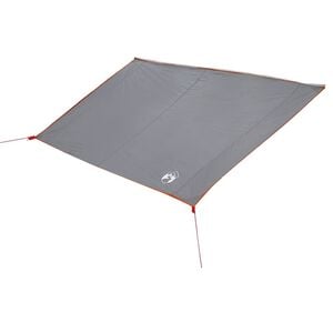 vidaXL Tarp odporny na wodę -osobowy 240 x 300 cm Szary i pomarańczowy