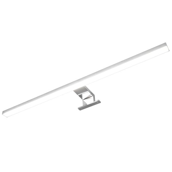 vidaXL Lampy nad lustro, 4 szt., 8 W, zimne białe światło