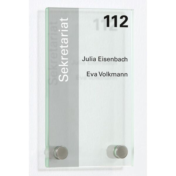 MOEDEL Tabliczka na drzwi Galerie, 16x10x2,5 cm