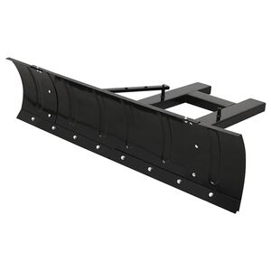 vidaXL Pług śnieżny do w&oacute;zka widłowego, 150x38 cm, czarny